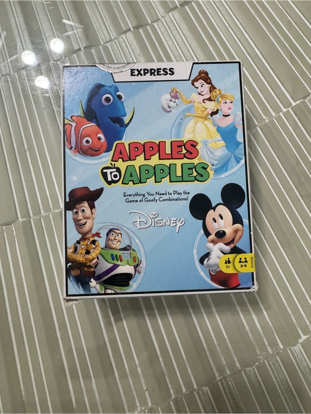 Disney Apples to Apples Express Game - Light Blue